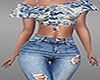 Blue Floral Outfit RL