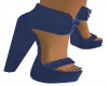Dark Silk Blue Heel 