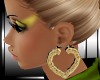 ::P:: Gold Earrings