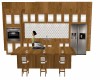 wooden kitchen profiled