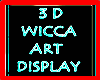 3-D WICCA ART DISPLAY 