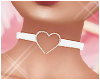 Cute white choker