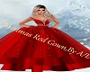 A/L Christmas Red Gown