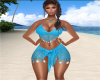 Resort Wear Bikini blue