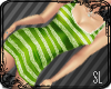 !SL l Green Cinch Dress