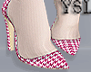 [YSL] Rossi Pink Heels