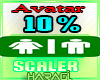 10 % Avatar Resize