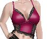 A~ Berry Lace Corset