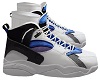 Air Blue White Kicks