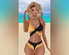 DJ s Bikini Gold Black