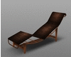 deck chair natural wood