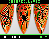 Halloween Spider Nails