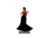 Formal Black Red Dress 2