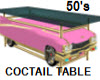 50 CHEVY COCKTAIL TABLE