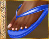 I~Blue Flip Flops