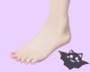 ☽ Feet Nails Pink
