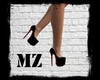 MZ Red Aztec Heels