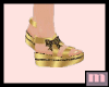 M*🍒Shoes Gold Kids