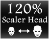 [M] Scaler Head 120%