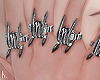 𝖍. Spiked knuckles