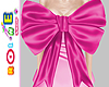 Add on Bow Solid Pink