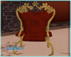 Maroon Flower Chair