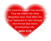 John 3:16 Background Avi