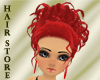 HS Classic Updo Goth Red