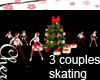 skating 3 couples + tree