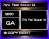 70% Feet Scaler M