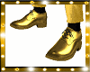 Gold Evening Shoes+Socks