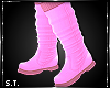 ST: Comfy Pink Boots