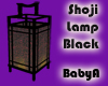 *BabyA Shoji Lamp Black