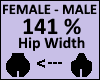 Hip Scaler 141%