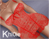 K vday red lace bundle