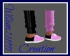 Sam Pink 2 Tone Shoes