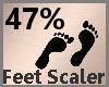 Feet Scaler 47% F