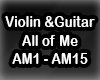 Violin Guitar All of Me