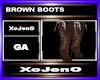 BROWN BOOTS