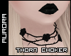 A| Thorn Choker - Black