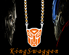 K| Orange Autobot Chain
