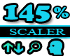 145% Scaler Head Resizer