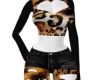 Heart Leopard B Jean