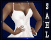 LS~ICY WHITE GOWN
