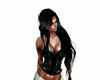 long black hair