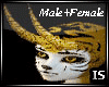 Furry Long Horns M/F