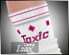 ! TOXIC LOVE (F) Socks