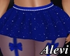 Blue Mike Skirt