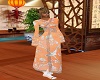 (F)) Peach Kimono