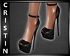 CR! Black Diamond Heels